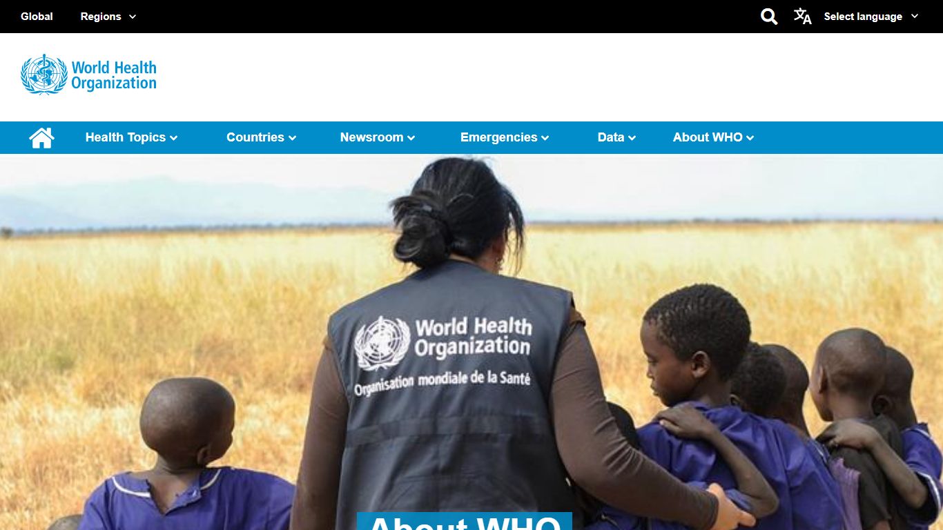 About WHO - World Health Organization